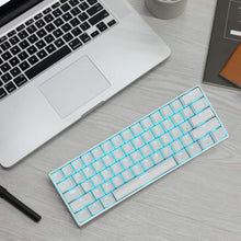 Load image into Gallery viewer, RK61 61 Keys Bluetooth / Wireless Dual Modes Tablet Mobile Gaming Mechanical Keyboard, Cable Length: 1.5m, Green Shaft, Red Shaft, Tea Shaft