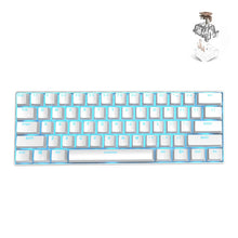 Load image into Gallery viewer, RK61 61 Keys Bluetooth / Wireless Dual Modes Tablet Mobile Gaming Mechanical Keyboard, Cable Length: 1.5m, Green Shaft, Red Shaft, Tea Shaft