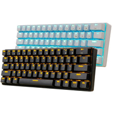 Load image into Gallery viewer, RK61 61 Keys Bluetooth / Wireless Dual Modes Tablet Mobile Gaming Mechanical Keyboard, Cable Length: 1.5m, Green Shaft, Red Shaft, Tea Shaft