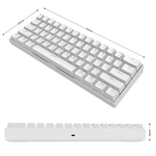 Load image into Gallery viewer, RK61 61 Keys Bluetooth / Wireless Dual Modes Tablet Mobile Gaming Mechanical Keyboard, Cable Length: 1.5m, Tea Shaft, Green Shaft, Red Shaft