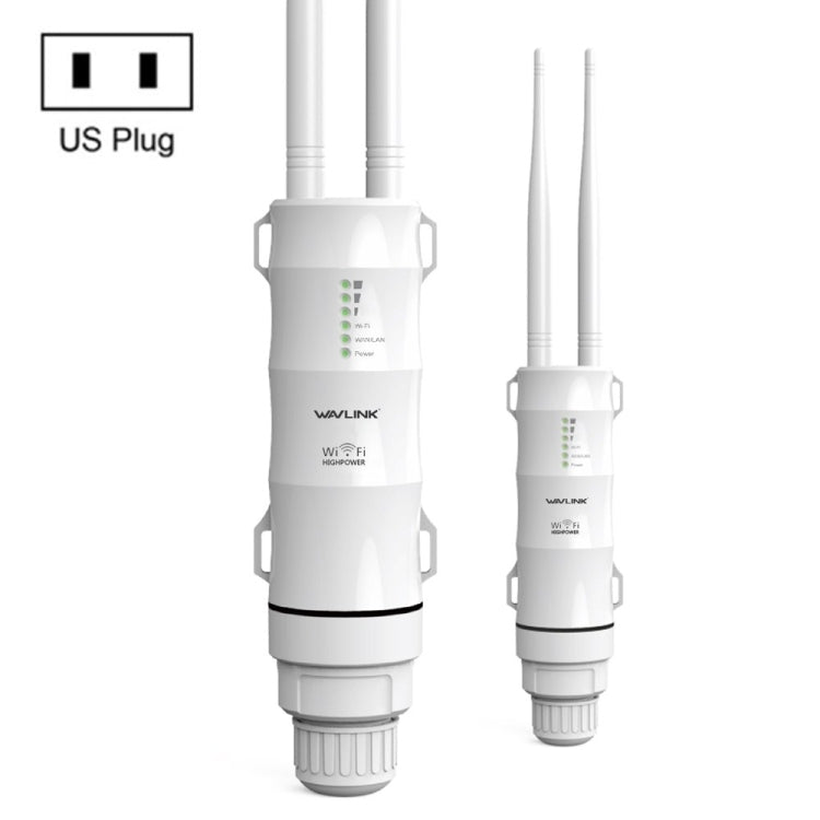 WAVLINK AC600 AP 2.4G/5G Dual Frequency Outdoor High Power Repeater, EU Plug, US Plug, AU Plug, UK Plug