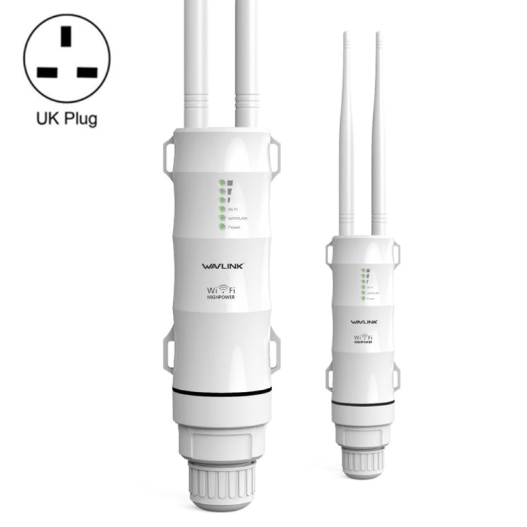 WAVLINK AC600 AP 2.4G/5G Dual Frequency Outdoor High Power Repeater, EU Plug, US Plug, AU Plug, UK Plug