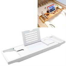 Load image into Gallery viewer, Multifunctional Telescopic Shelf Toilet Bath Tablet Phone Holder Bathroom Bathtub Holder Rack, Single Box, Double Box