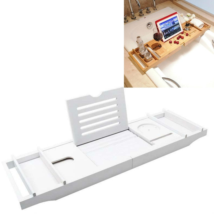 Multifunctional Telescopic Shelf Toilet Bath Tablet Phone Holder Bathroom Bathtub Holder Rack, Single Box, Double Box