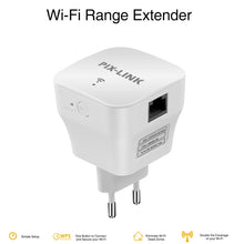 Load image into Gallery viewer, PIXLINK WR12 300Mbps WIFI Signal Amplification Enhanced Repeater, EU Plug, UK Plug, US Plug, AU Plug