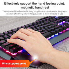 Load image into Gallery viewer, 618 Internet Cafe Game Manipulator Keyboard and Mouse Set, Cable Length: 1.6m, Black, Silver White
