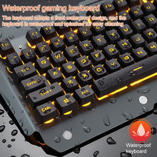 Load image into Gallery viewer, 618 Internet Cafe Game Manipulator Keyboard and Mouse Set, Cable Length: 1.6m, Black, Silver White