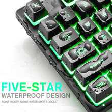Load image into Gallery viewer, ZIYOULANG K16 87 Keys Colorful Mixed Light Gaming Notebook Manipulator Keyboard, Cable Length: 1.5m, K16