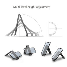 Load image into Gallery viewer, Metal Laptop Stand Computer Cooling Folding Mini Flat Raised Bracket, Gray, Silver