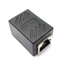 Load image into Gallery viewer, Network Straight-through Head RJ45 Network Cable Connector Butt Joint 8P8C Shielded Double-pass Head