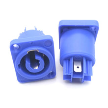Load image into Gallery viewer, 10 PCS Power Amplifier Audio Speaker Three-core Power Plug 3P LED Screen Power Audio Socket