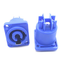 Load image into Gallery viewer, 10 PCS Power Amplifier Audio Speaker Three-core Power Plug 3P LED Screen Power Audio Socket