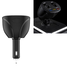 Load image into Gallery viewer, Cigarette Lighter Car Charger Dual USB QC 3.0 Dual Fast Charging 6A Car Charger, WMY-C113