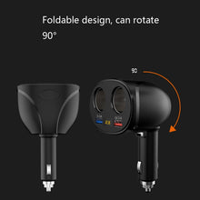 Load image into Gallery viewer, Cigarette Lighter Car Charger Dual USB QC 3.0 Dual Fast Charging 6A Car Charger, WMY-C113