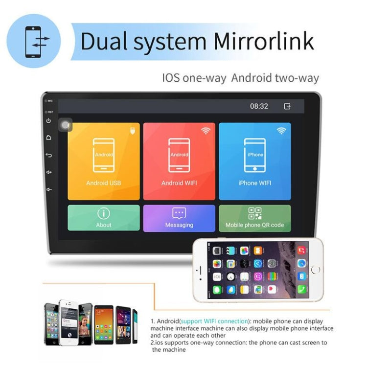 Universal Machine Android Smart Navigation Car Navigation DVD Reversing Video Integrated Machine, 9inch 1+16G Standard, 9inch 2+16G Standard, 9inch 2+32G Standard, 10inch 1+16G Standard, 10inch 2+16G Standard, 10inch 2+32G Standard                     ...