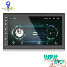 Load image into Gallery viewer, Car 7 inch Universal Android Navigation MP5 Player GPS Bluetooth Car Navigation All-in-one, Standard, Standard +4 Lights Camera, Standard +8 Lights Camera, Standard +12 Lights Camera