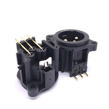 Load image into Gallery viewer, 20 PCS Three-core XLR Socket Balanced Audio Card Dragon Socket Male and Female Socket, Male Socket, Female Socket