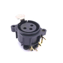 Load image into Gallery viewer, 20 PCS Three-core XLR Socket Balanced Audio Card Dragon Socket Male and Female Socket, Male Socket, Female Socket