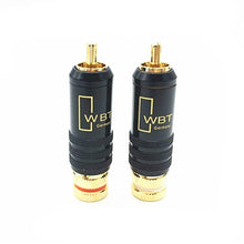 Load image into Gallery viewer, 2pcs WBT-0144 RCA Lotus Plug AV Audio and Video Plug
