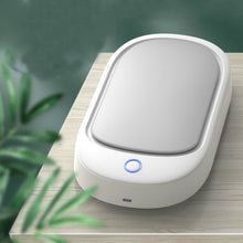 Load image into Gallery viewer, HE01 Sterilization Box  Mobile Phone Disinfection Box UVC Ultraviolet Sterilization Lamp, Grey Lid, Dark Green Lid