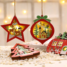 Load image into Gallery viewer, Christmas Decorations Christmas Tree Luminous Pendant, Christmas Tree, Christmas Balls, Car, CarFive-pointed Star