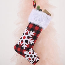 Load image into Gallery viewer, Christmas Ornament Christmas Stocking Gift Bag Christmas Tree Pendant, Antlers, Elk, Snowflake