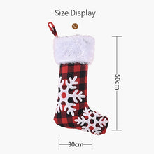 Load image into Gallery viewer, Christmas Ornament Christmas Stocking Gift Bag Christmas Tree Pendant, Antlers, Elk, Snowflake