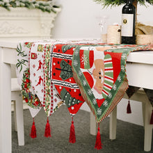 Load image into Gallery viewer, Creative Christmas Home Decoration Items Knitted Tablecloth Dining Table, Senior, Deer, Tree models, Garland