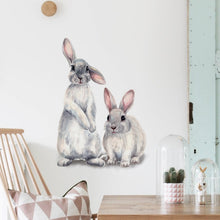 Load image into Gallery viewer, Two Rabbits Home Decoration Removable Wall Stickers