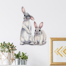 Load image into Gallery viewer, Two Rabbits Home Decoration Removable Wall Stickers