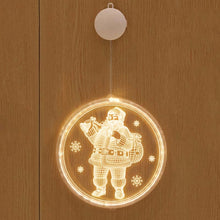 Load image into Gallery viewer, Christmas Decoration Light LED Holiday 3D Hanging Lamp, Battery, USB