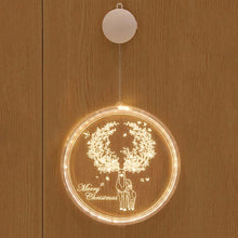 Load image into Gallery viewer, Christmas Decoration Light LED Holiday 3D Hanging Lamp, Battery, USB
