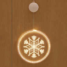 Load image into Gallery viewer, Christmas Decoration Light LED Holiday 3D Hanging Lamp, Battery, USB
