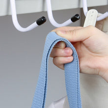 Load image into Gallery viewer, Dormitory Upper Bunk Bedside Storage Rack Bedside Hanging Basket Hook, Black Hanging Basket + Black Hook, White Hanging Basket + White Hook