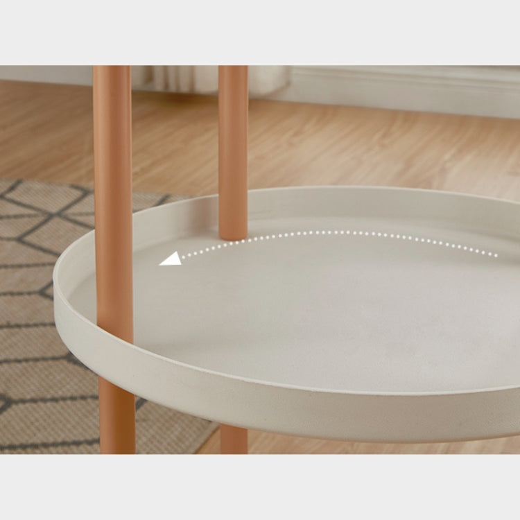 Luxury Movable Trolley Simple Kitchen Living Room Storage Tea Set Rack, Three Layers, Two Layers