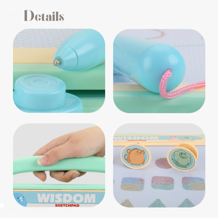 Children Color Graffiti Drawing Board Magnetic Writing Board