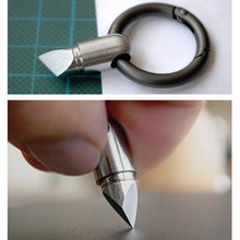 Load image into Gallery viewer, Unpacking Micro Cutting Tool Capsule Knife, Silver