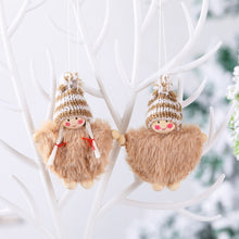 Load image into Gallery viewer, Creative Wooden Boy And Girl Cloak Set Doll  Christmas Tree Pendant