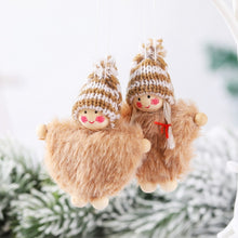 Load image into Gallery viewer, Creative Wooden Boy And Girl Cloak Set Doll  Christmas Tree Pendant