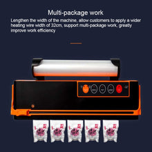 Load image into Gallery viewer, Household Food Machinery Vacuum Packaging Machine Nylon Composite Texture Vacuum Bag Sealing Machine, EU Plug, US Plug, UK Plug