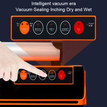 Load image into Gallery viewer, Household Food Machinery Vacuum Packaging Machine Nylon Composite Texture Vacuum Bag Sealing Machine, EU Plug, US Plug, UK Plug