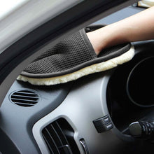 Load image into Gallery viewer, 10 PCS Fleece Car Cleaning Gloves Household Cleaning Car Beauty Waxing Tool, 10 PCS Washing Gloves