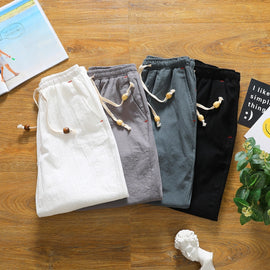 Casual Loose Cotton Linen Five-point Shorts, M, L, XL, XXL, XXXL, XXXXL, XXXXXL