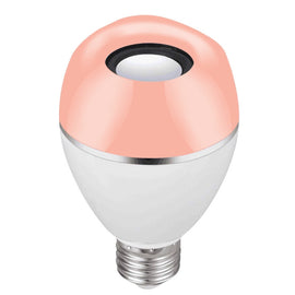 E27 LED Music Bulb Smart Colorful Remote Control Wake Up Light, APP Multi-link Music Light, APP+Remote Control