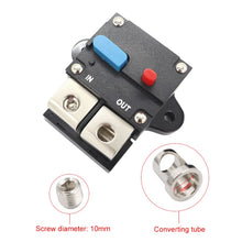 Load image into Gallery viewer, Auto Circuit Breaker Car Audio Fuse Holder Power Insurance Automatic Switch, 50A, 60A, 80A, 100A, 150A, 200A, 250A, 300A