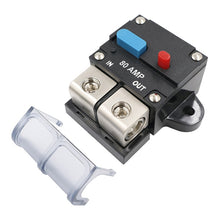 Load image into Gallery viewer, Auto Circuit Breaker Car Audio Fuse Holder Power Insurance Automatic Switch, 50A, 60A, 80A, 100A, 150A, 200A, 250A, 300A