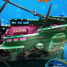 Load image into Gallery viewer, Aquarium Fish Tank Aquarium Landscaping Decoration Oxygen-enhancing Toy Rotten Shipwreck, Toy Rotten Shipwreck