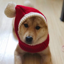 Load image into Gallery viewer, Pet Autumn &amp; Winter Woolen Christmas Hat, XS, S, M, L, XL