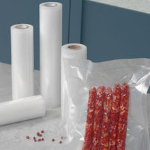 Load image into Gallery viewer, Food Vacuum Preservation Bag Grid Rice Packaging Vacuum Roll Bag, 12x500cm, 15x500cm, 17x500cm, 20x500cm, 25x500cm, 28x500cm, 32x500cm