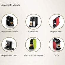Load image into Gallery viewer, Reusable Stainless Steel Coffee Capsules with Multiple Filling Coffee Filters, Coffee Capsules
